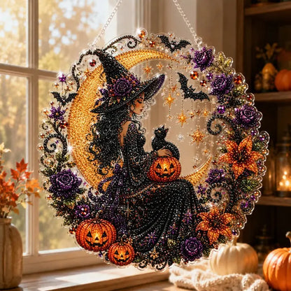 👻Halloween Pearl Art DIY Kit | Spooky‑Cute 3D Pearl Mosaic Painting