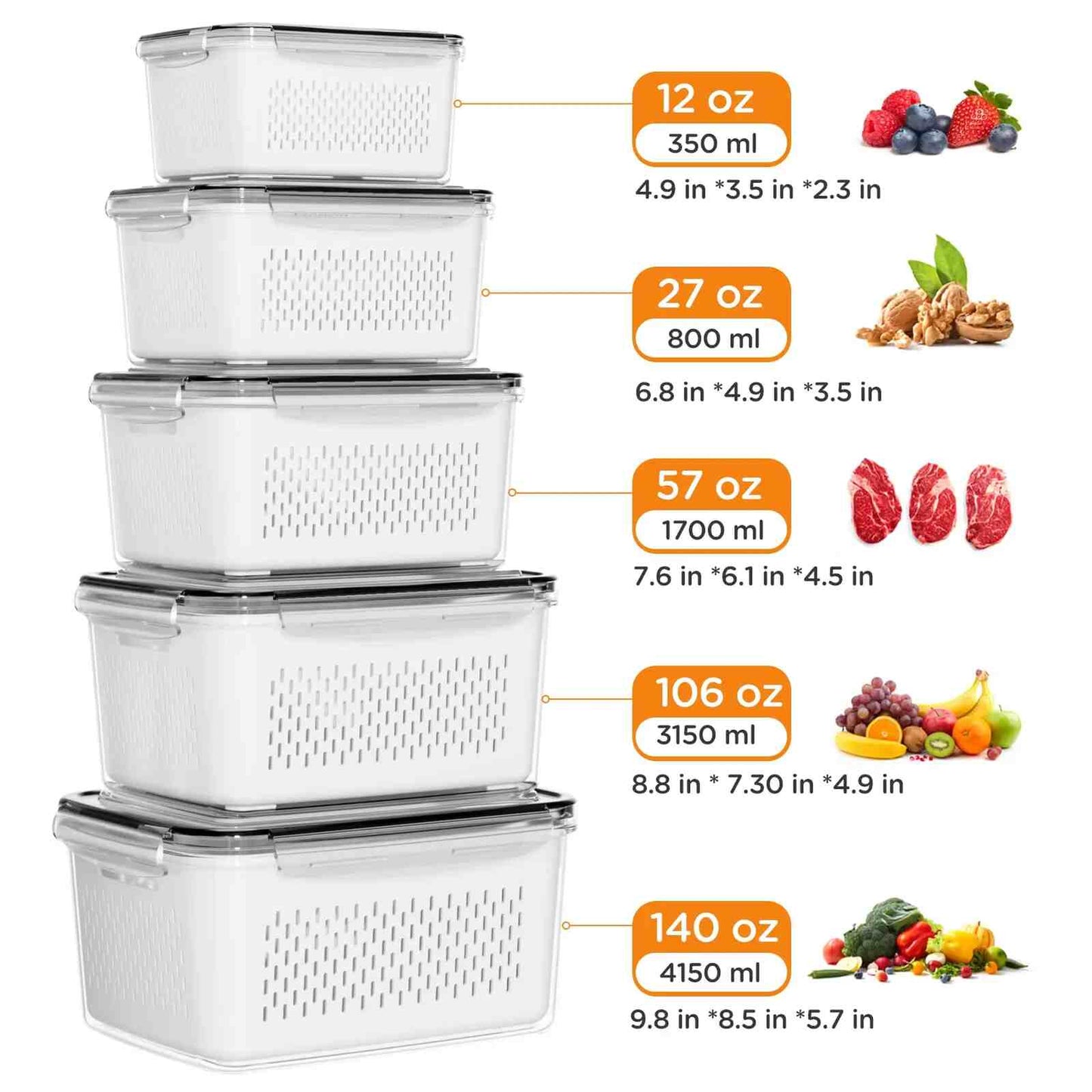 Keep Food Fresh 3X Longer: The Ultimate Produce Saver