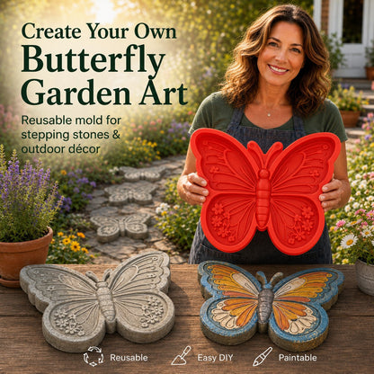 Reusable Sunflower Stepping Stone Mold,DIY Garden Path Paver Mold Garden & Walkway Decoration