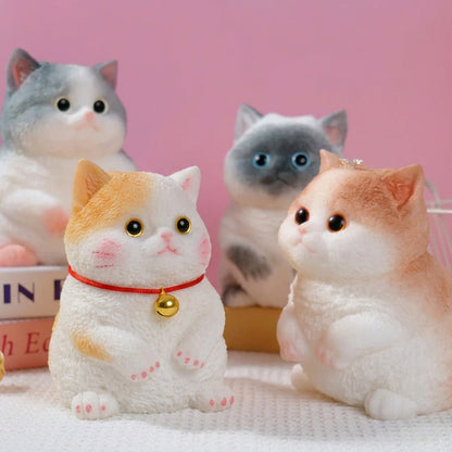 Soft and Cuddly Cat – Stress-Relief Squeezable Toy