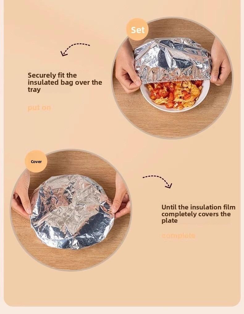 🥳2026 HOT SALE🥳💞50K+ SOLD!✨ 💝60PCS Reusable Aluminum Foil Food Covers