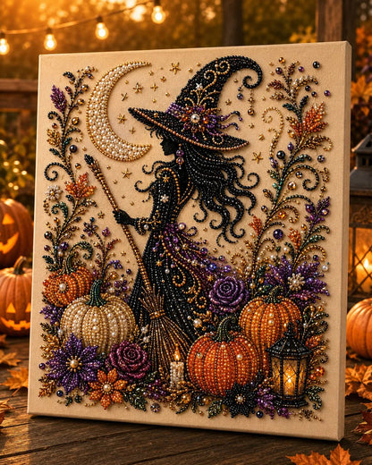 👻Halloween Pearl Art DIY Kit – Turn Tiny Pearls into Spooky-Cute Magic