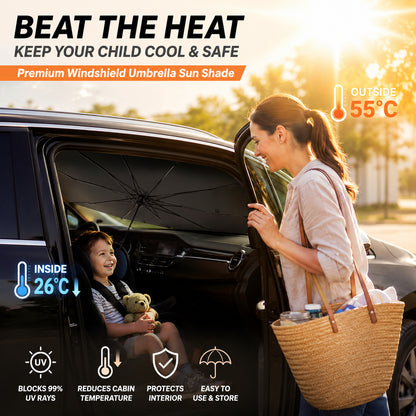 Foldable Anti-UV Windshield Sunshade