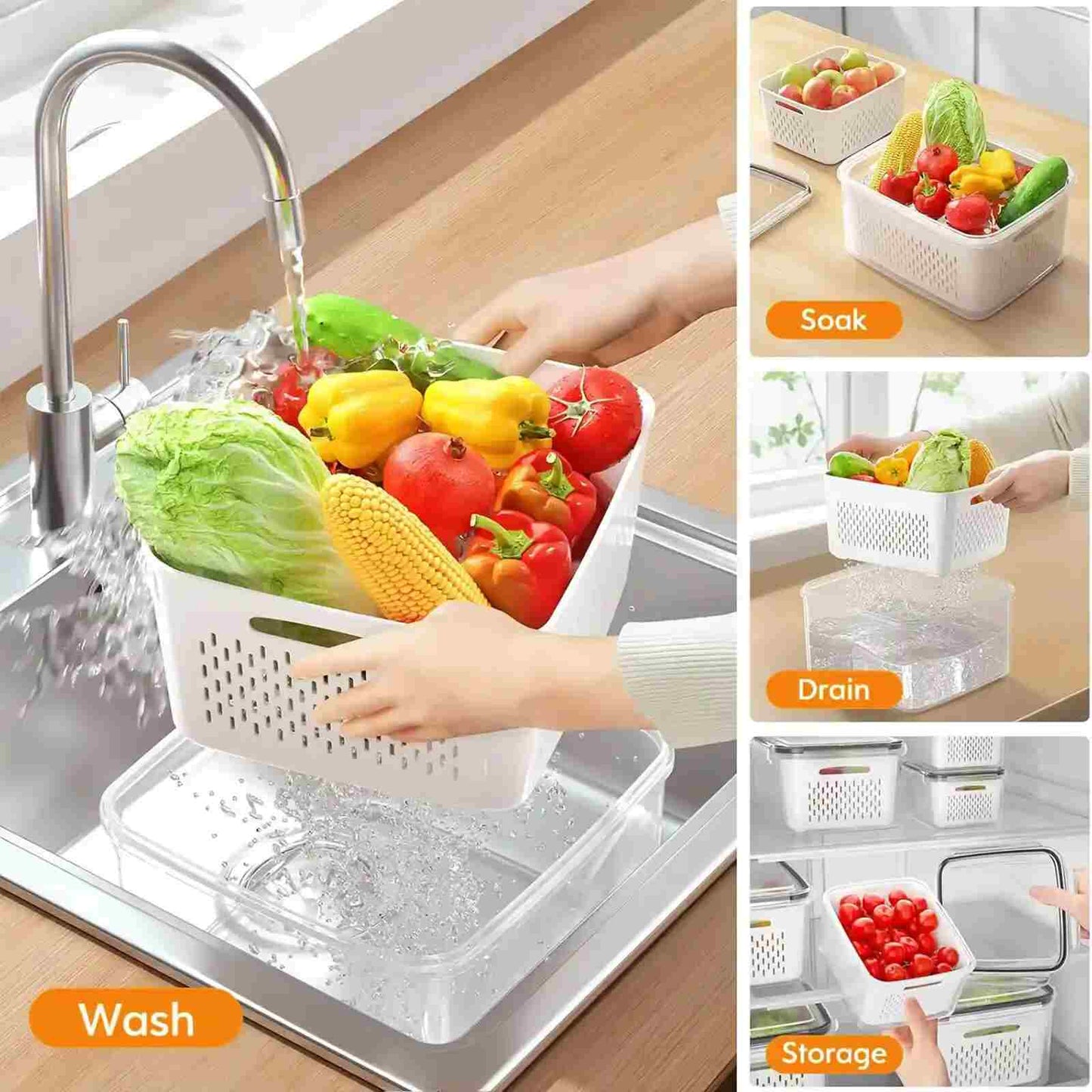 Keep Food Fresh 3X Longer: The Ultimate Produce Saver
