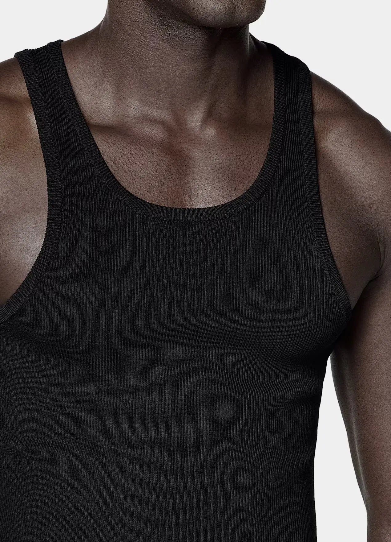 100% Cotton Ribbed - Smart Fit Tank Top