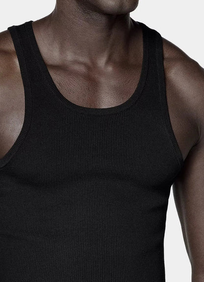 100% Cotton Ribbed - Smart Fit Tank Top