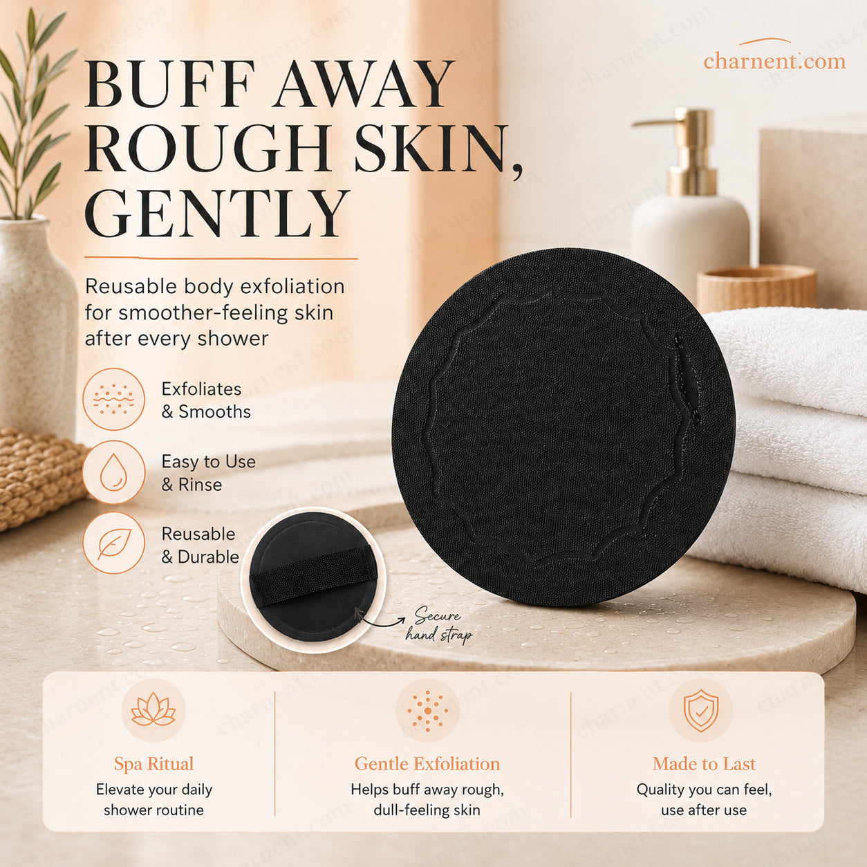 ⏰Last Day Buy 2 Get 2 Free❄💦 Scrub Bath Pads – Gently exfoliate, unclog pores, reveal brighter skin. Durable rubber, easy to rinse. A little scrub goes a long way! ✨🛀