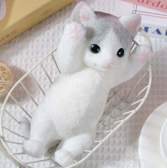 Soft and Cuddly Cat – Stress-Relief Squeezable Toy