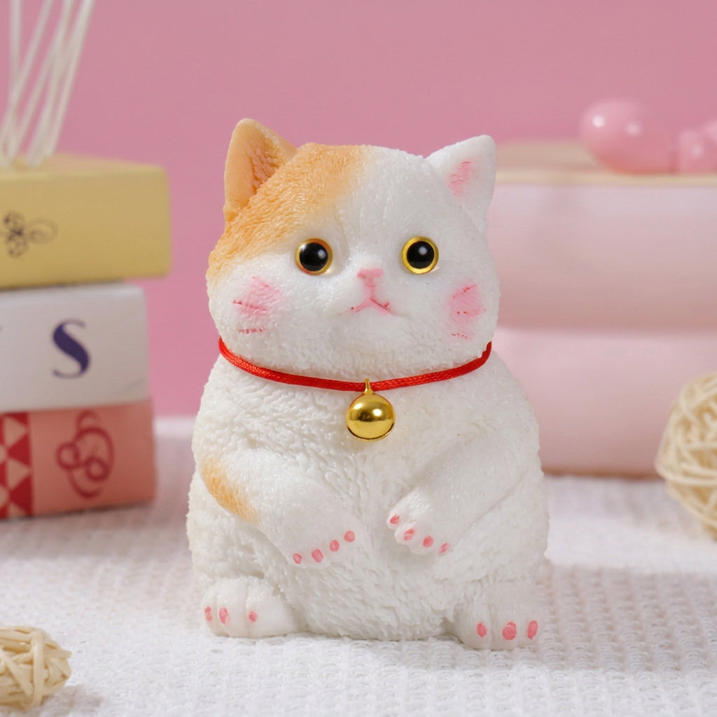 Soft and Cuddly Cat – Stress-Relief Squeezable Toy