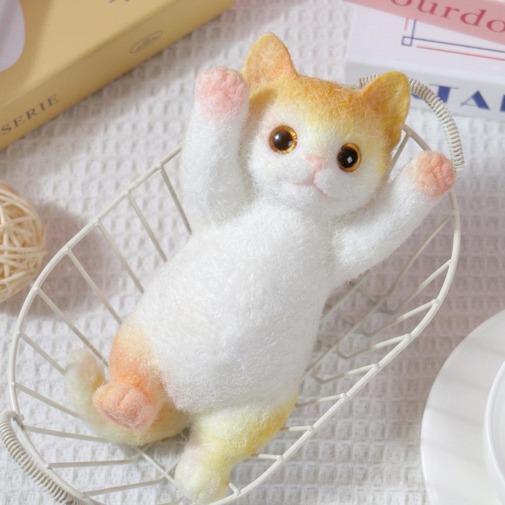 Soft and Cuddly Cat – Stress-Relief Squeezable Toy