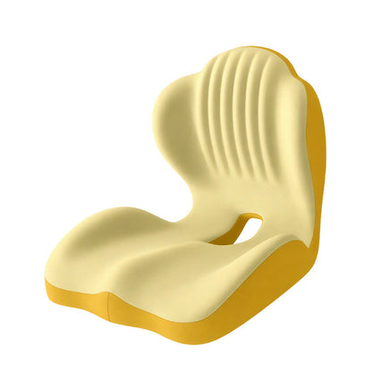 Ergonomic Lumbar & Seat Support Cushion  Suitable for office chairs, car seats, and home use – relieves back and hip pain.