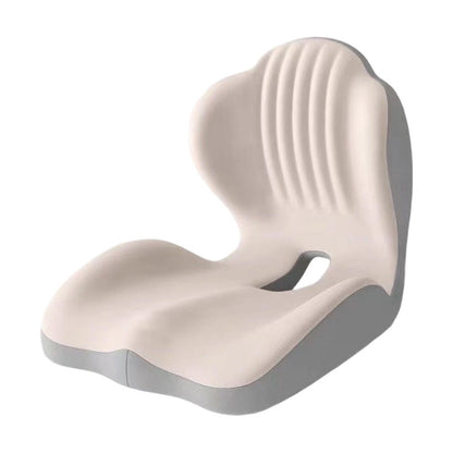 Ergonomic Lumbar & Seat Support Cushion  Suitable for office chairs, car seats, and home use – relieves back and hip pain.