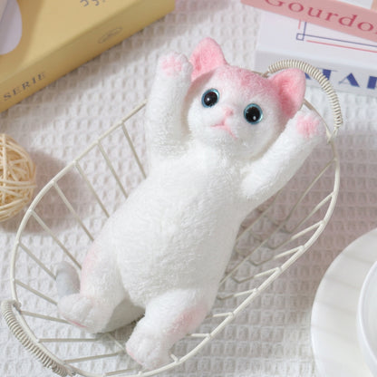 Soft and Cuddly Cat – Stress-Relief Squeezable Toy