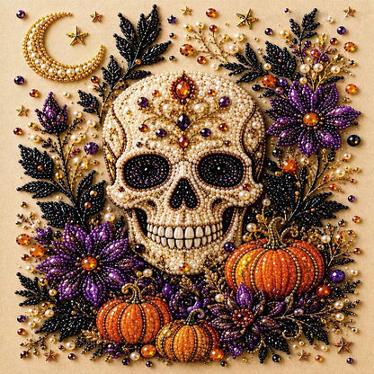 👻Halloween Pearl Art DIY Kit – Turn Tiny Pearls into Spooky-Cute Magic