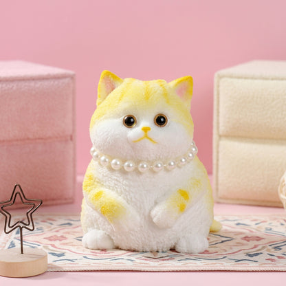 Soft and Cuddly Cat – Stress-Relief Squeezable Toy
