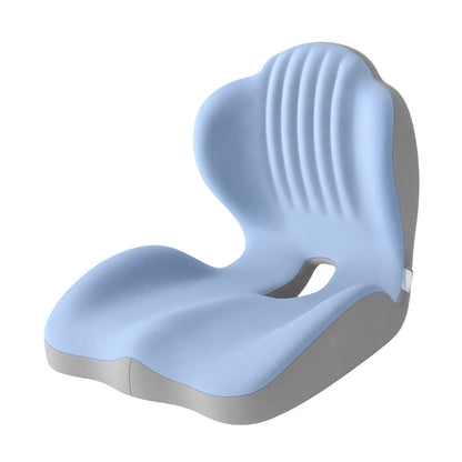 Ergonomic Lumbar & Seat Support Cushion  Suitable for office chairs, car seats, and home use – relieves back and hip pain.