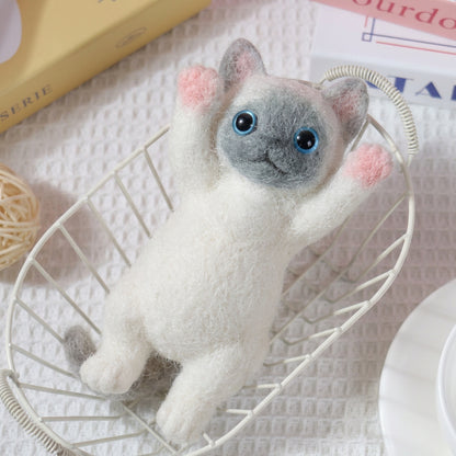 Soft and Cuddly Cat – Stress-Relief Squeezable Toy