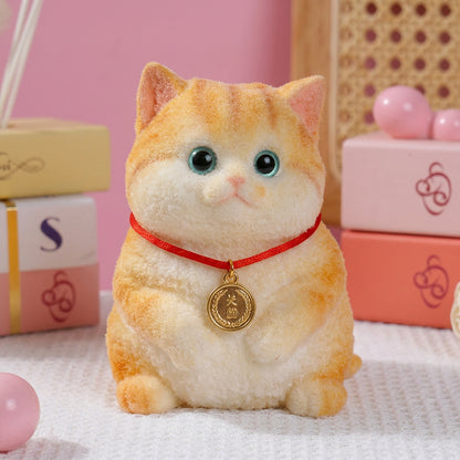 Soft and Cuddly Cat – Stress-Relief Squeezable Toy