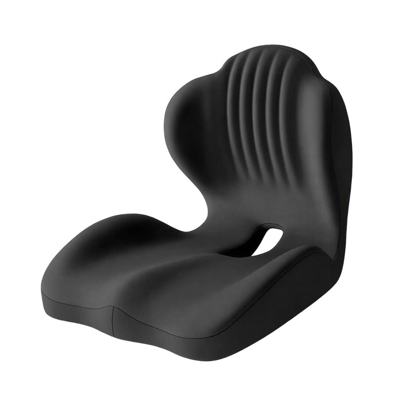 Ergonomic Lumbar & Seat Support Cushion  Suitable for office chairs, car seats, and home use – relieves back and hip pain.
