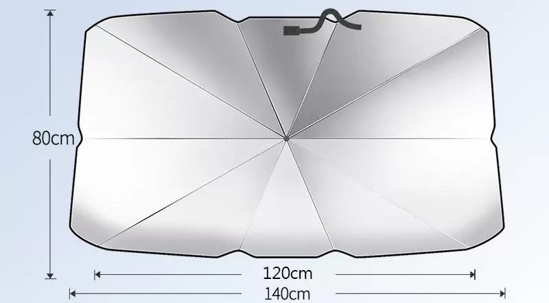 Foldable Anti-UV Windshield Sunshade