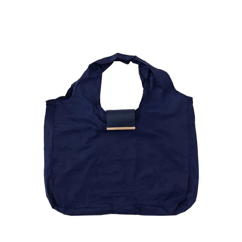 Foldable Keychain Nylon Storage Bag - Reusable Casual Shopping Bag with Key Ring for Travel-Ready Daily Carry