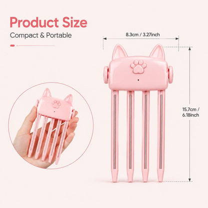 Wireless Heated Volumizing Root Lift Clip for Flat Fine Hair