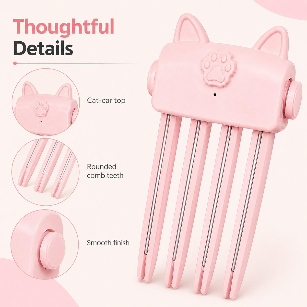 Wireless Heated Volumizing Root Lift Clip for Flat Fine Hair