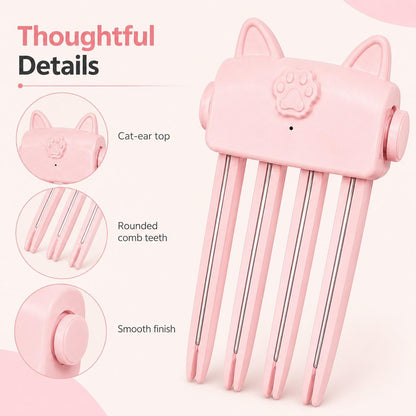 Wireless Heated Volumizing Root Lift Clip for Flat Fine Hair