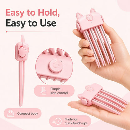 Wireless Heated Volumizing Root Lift Clip for Flat Fine Hair