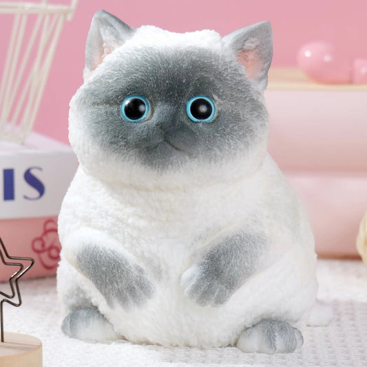 Soft and Cuddly Cat – Stress-Relief Squeezable Toy