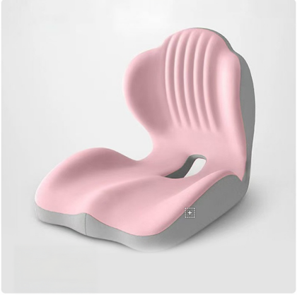 Ergonomic Lumbar & Seat Support Cushion  Suitable for office chairs, car seats, and home use – relieves back and hip pain.