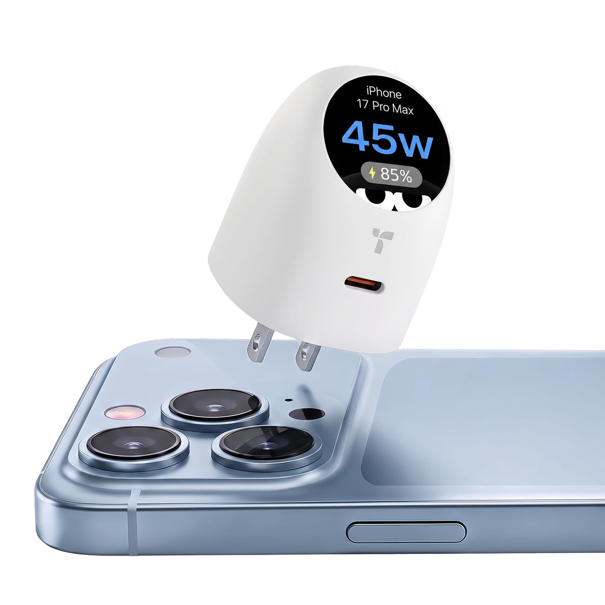 FlashEye Dot for iPhone18/17/16/15/14 Pro Max, Duo, iPad, MacBook Smart Display Charger