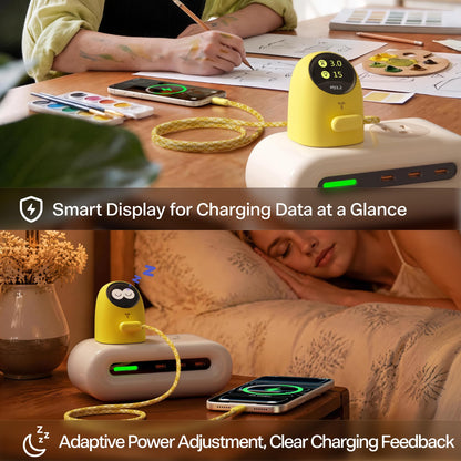 FlashEye Dot for iPhone18/17/16/15/14 Pro Max, Duo, iPad, MacBook Smart Display Charger