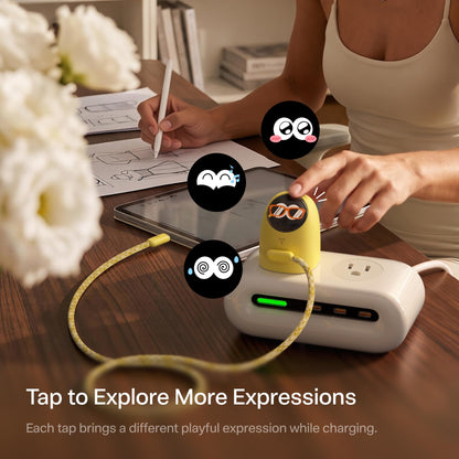 FlashEye Dot for iPhone18/17/16/15/14 Pro Max, Duo, iPad, MacBook Smart Display Charger